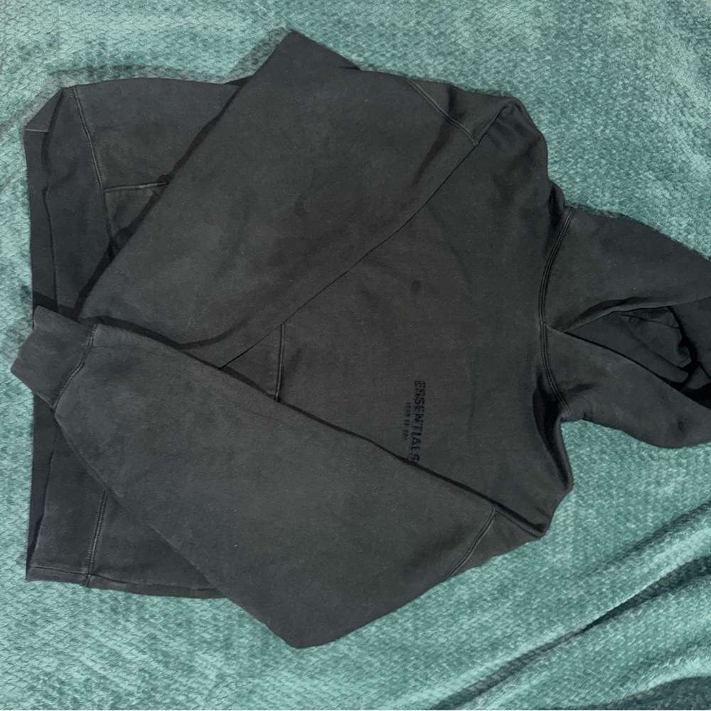 Black Essentials Hoodie - Fear Of God